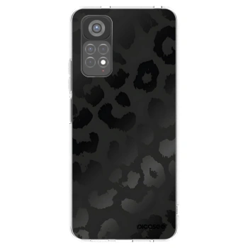 Picasee silikonový průhledný obal pro Xiaomi Redmi Note 11S 5G - Midnight Leopard
