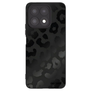 Picasee silikonový černý obal pro Honor X8a - Midnight Leopard