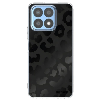 Picasee silikonový průhledný obal pro Honor X8a - Midnight Leopard