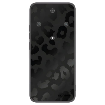 Picasee silikonový černý obal pro Honor Magic5 Lite 5G - Midnight Leopard