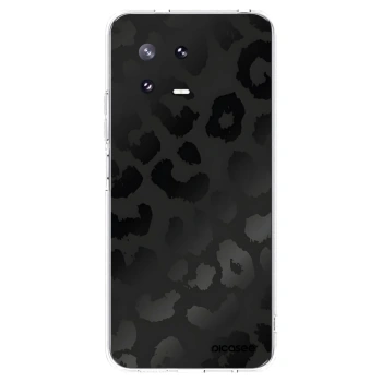 Picasee silikonový průhledný obal pro Xiaomi 13 Pro - Midnight Leopard