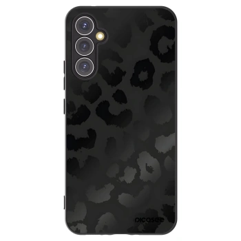 Picasee silikonový černý obal pro Samsung Galaxy A34 5G A346B - Midnight Leopard