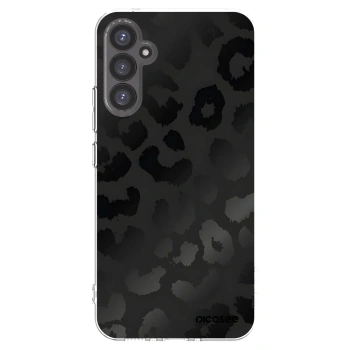 Picasee silikonový průhledný obal pro Samsung Galaxy A34 5G A346B - Midnight Leopard
