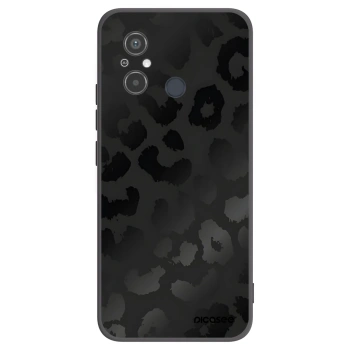 Picasee silikonový černý obal pro Xiaomi Redmi 12C - Midnight Leopard