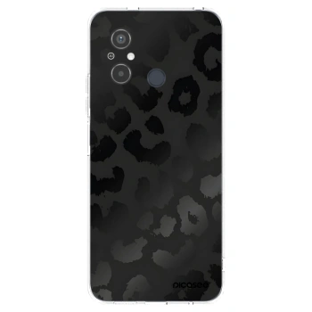 Picasee silikonový průhledný obal pro Xiaomi Redmi 12C - Midnight Leopard