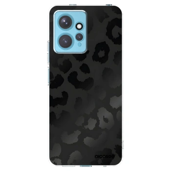 Picasee silikonový průhledný obal pro Xiaomi Redmi Note 12 4G - Midnight Leopard