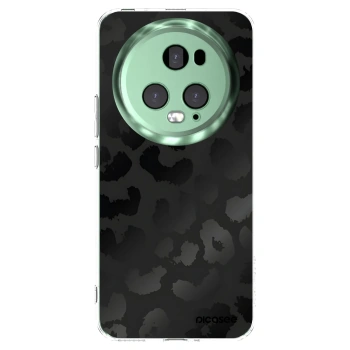 Picasee silikonový průhledný obal pro Honor Magic5 Pro - Midnight Leopard