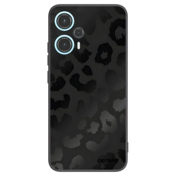 Picasee silikonový černý obal pro Xiaomi Poco F5 - Midnight Leopard