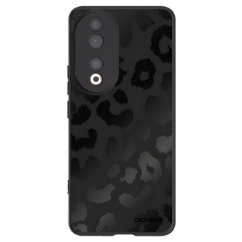 Picasee silikonový černý obal pro Honor 90 5G - Midnight Leopard