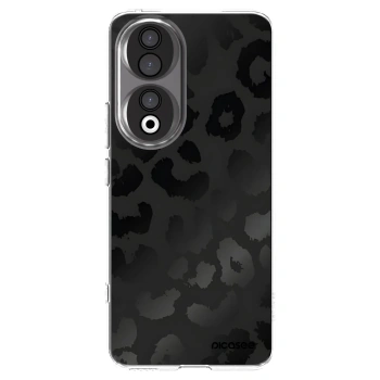 Picasee silikonový průhledný obal pro Honor 90 5G - Midnight Leopard