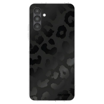 Picasee silikonový průhledný obal pro Samsung Galaxy A04s A047F - Midnight Leopard