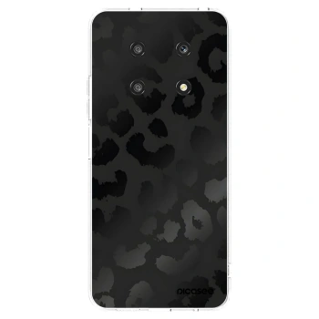 Picasee silikonový průhledný obal pro Honor Magic4 Lite 5G - Midnight Leopard