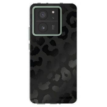 Picasee silikonový průhledný obal pro Xiaomi 13T Pro - Midnight Leopard