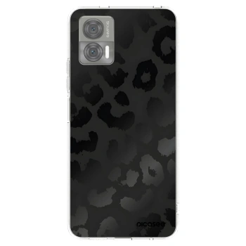 Picasee silikonový průhledný obal pro Motorola Edge 30 Neo - Midnight Leopard