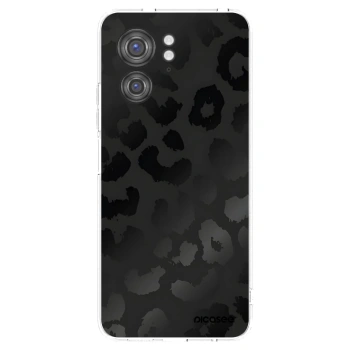 Picasee silikonový průhledný obal pro Motorola Edge 40 - Midnight Leopard