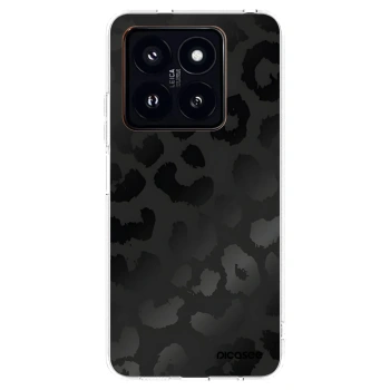 Picasee silikonový průhledný obal pro Xiaomi 14 Pro - Midnight Leopard