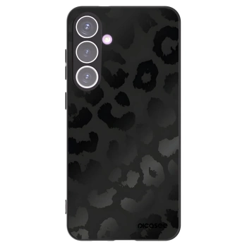 Picasee silikonový černý obal pro Samsung Galaxy S24+ S926B 5G - Midnight Leopard