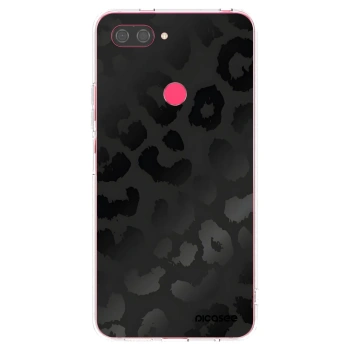 Picasee silikonový průhledný obal pro Xiaomi Mi 8 Lite - Midnight Leopard