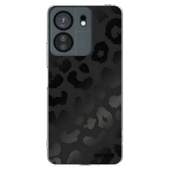 Picasee silikonový průhledný obal pro Xiaomi Redmi 13C 4G - Midnight Leopard