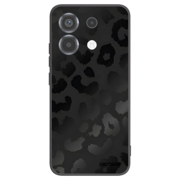 Picasee silikonový černý obal pro Xiaomi Poco X6 - Midnight Leopard