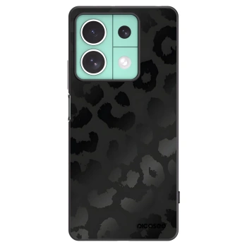 Picasee silikonový černý obal pro Xiaomi Redmi Note 13 5G - Midnight Leopard