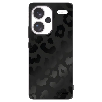 Picasee silikonový černý obal pro Xiaomi Redmi Note 13 Pro+ 5G - Midnight Leopard