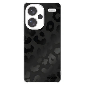 Picasee silikonový průhledný obal pro Xiaomi Redmi Note 13 Pro+ 5G - Midnight Leopard