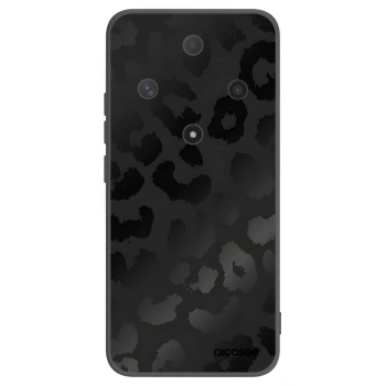 Picasee silikonový černý obal pro Honor Magic6 Lite 5G - Midnight Leopard