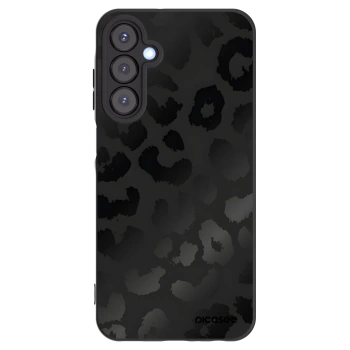 Picasee silikonový černý obal pro Samsung Galaxy A25 A256B 5G - Midnight Leopard