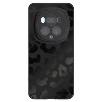 Picasee silikonový černý obal pro Honor Magic6 Pro - Midnight Leopard