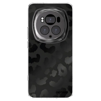 Picasee silikonový průhledný obal pro Honor Magic6 Pro - Midnight Leopard