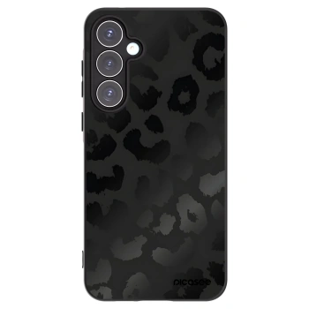 Picasee silikonový černý obal pro Samsung Galaxy A55 5G A556B - Midnight Leopard
