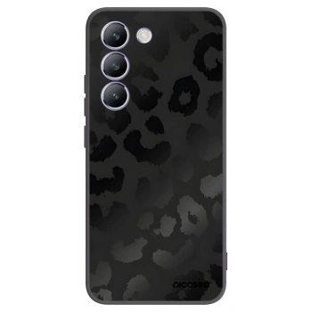 Picasee silikonový černý obal pro Vivo V40 SE 5G - Midnight Leopard