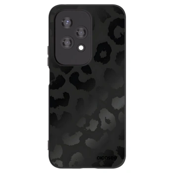 Picasee silikonový černý obal pro Honor 200 Lite - Midnight Leopard