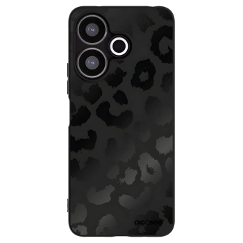 Picasee silikonový černý obal pro Xiaomi Redmi 13 4G - Midnight Leopard