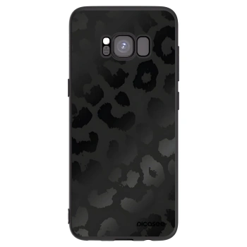 Picasee silikonový černý obal pro Samsung Galaxy S8 G950F - Midnight Leopard