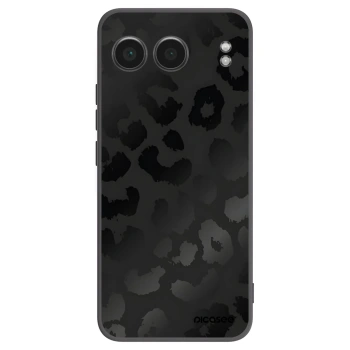 Picasee silikonový černý obal pro OnePlus Nord 4 - Midnight Leopard