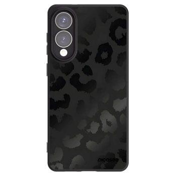 Picasee silikonový černý obal pro Samsung Galaxy S25 Edge 5G - Midnight Leopard