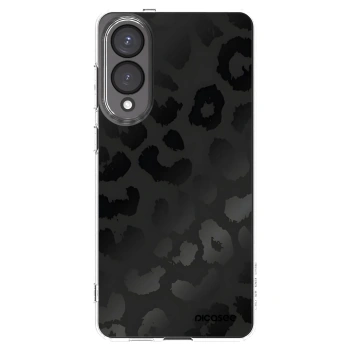 Picasee silikonový průhledný obal pro Samsung Galaxy S25 Edge 5G - Midnight Leopard