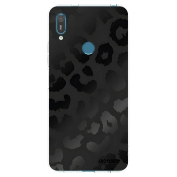 Picasee silikonový průhledný obal pro Huawei Y7 2019 - Midnight Leopard