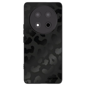 Picasee silikonový černý obal pro Honor Magic7 Lite 5G - Midnight Leopard