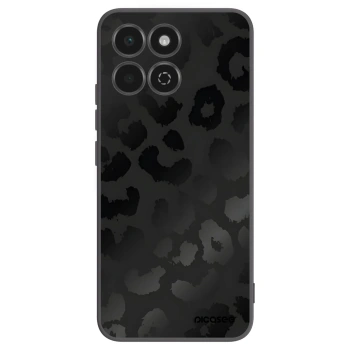 Picasee silikonový černý obal pro Honor 200 Smart 5G - Midnight Leopard