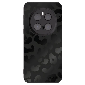 Picasee silikonový černý obal pro Honor Magic7 Pro 5G - Midnight Leopard