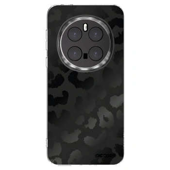 Picasee silikonový průhledný obal pro Honor Magic7 Pro 5G - Midnight Leopard
