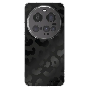 Picasee silikonový průhledný obal pro Xiaomi 15 Ultra - Midnight Leopard