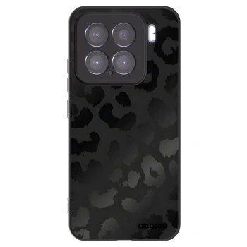 Picasee silikonový černý obal pro Xiaomi 15 - Midnight Leopard