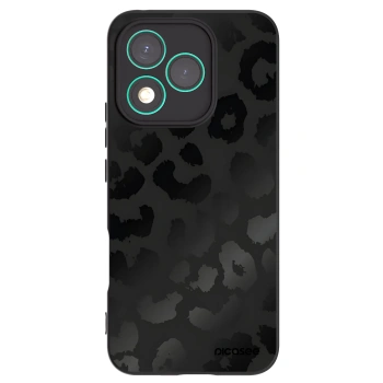Picasee silikonový černý obal pro Honor 400 Lite 5G - Midnight Leopard