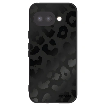 Picasee silikonový černý obal pro Google Pixel 9a - Midnight Leopard