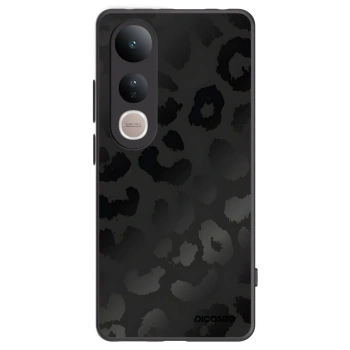 Picasee silikonový černý obal pro Vivo V50 Lite 5G - Midnight Leopard