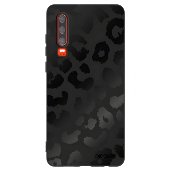 Picasee silikonový černý obal pro Huawei P30 - Midnight Leopard